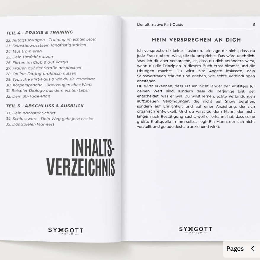 Syxgott Flirt Guide als E - Book - Syxgott