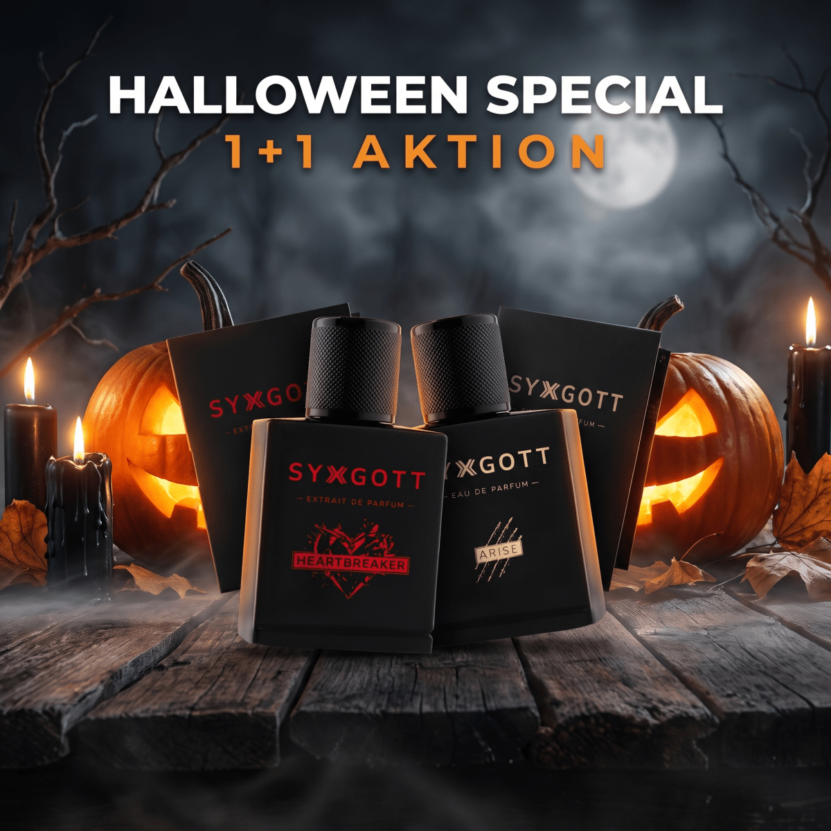 Syxgott Pheromon Parfum Doppelaktion Halloween - Syxgott